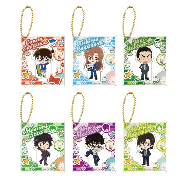 名探偵コナン おでかけケースつきアクスタ【1BOX 6箱入り