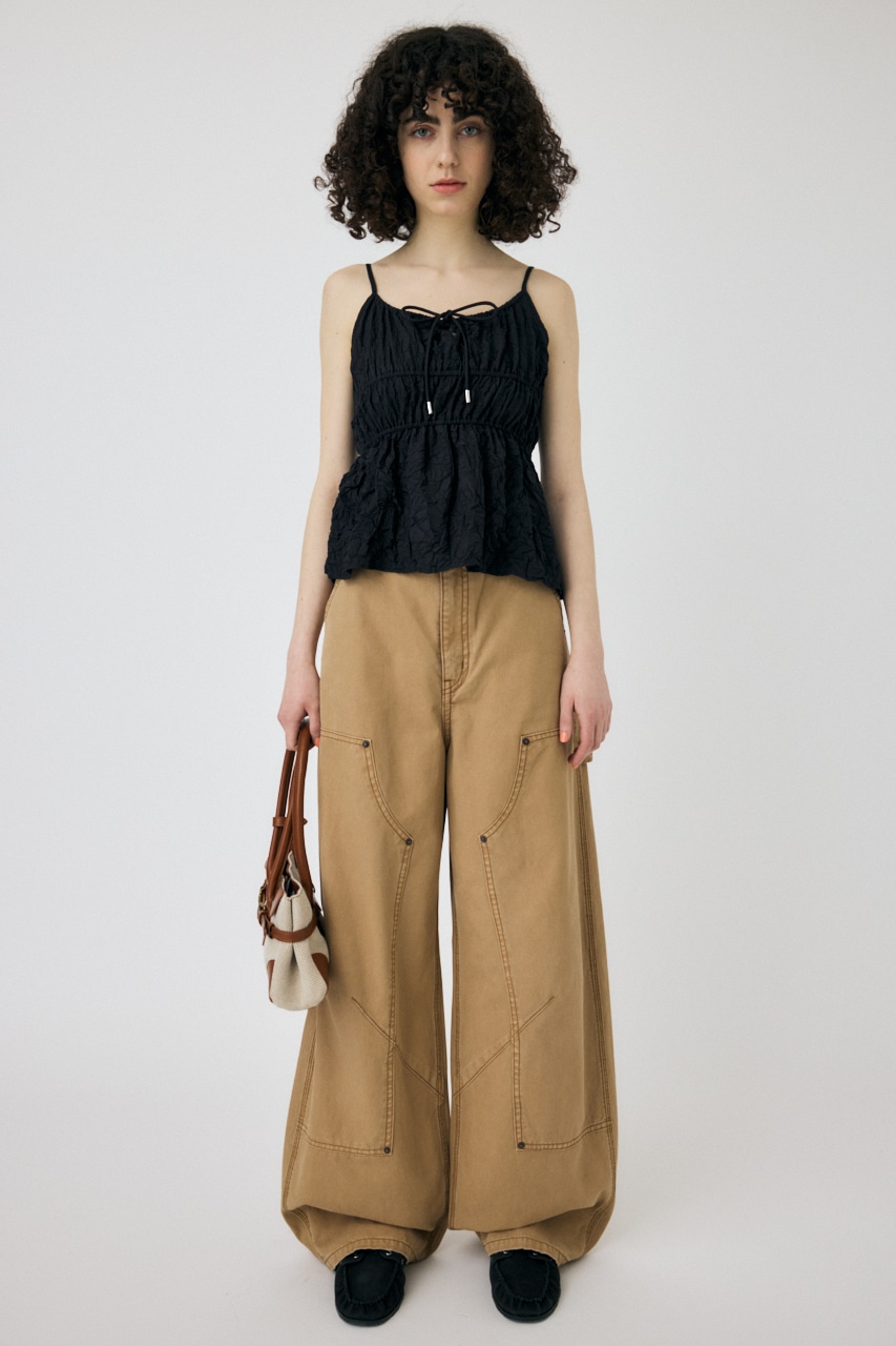 MOUSSY | CRINKLED サテンキャミ (キャミソール ) |SHEL'TTER WEBSTORE