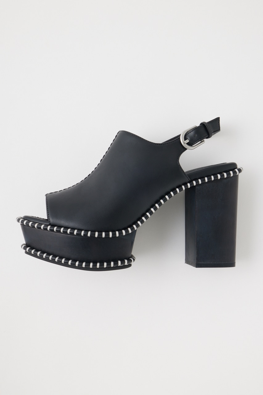 新品未使用 moussy LIMITED WOODEN SOLE サボ-デッドストック90s ポロ