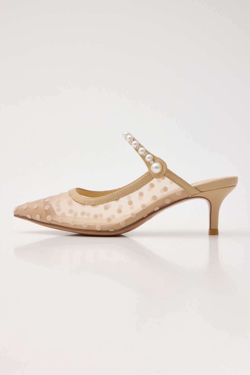 STACCATO | パールラインシースルードットミュール (サンダル ) |SHEL