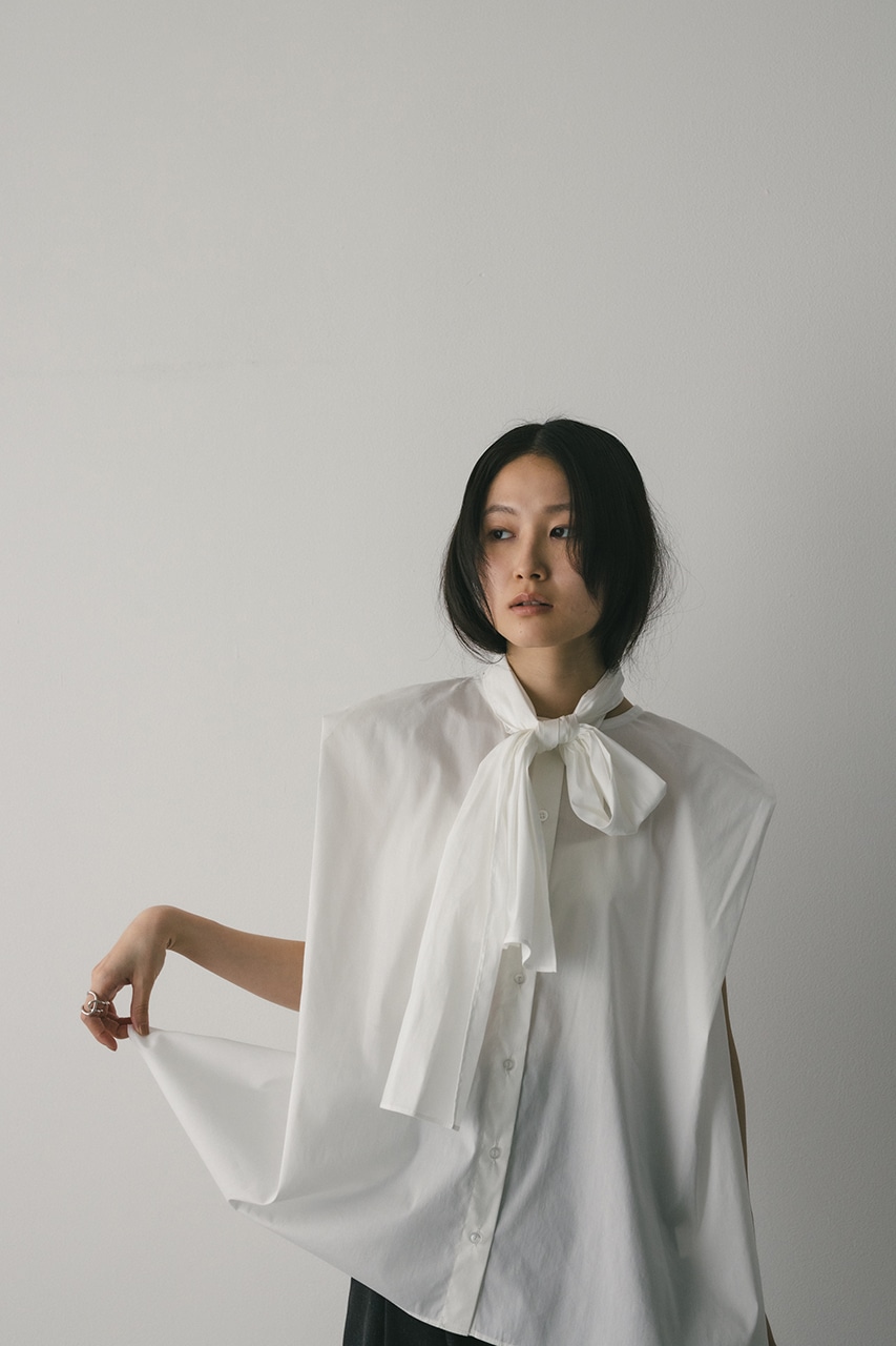 STYLEMIXER | タイ付きフレアブラウス (シャツ・ブラウス ) |SHEL'TTER