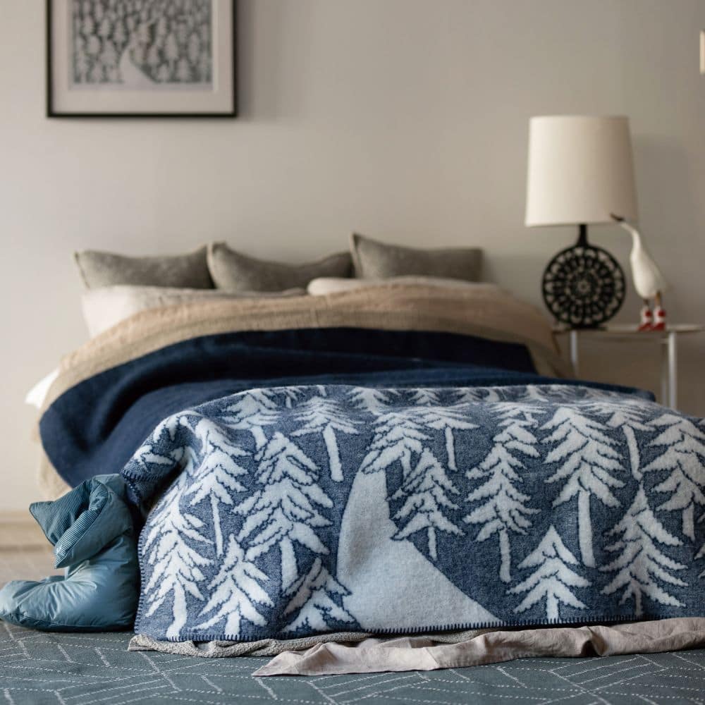 KLIPPAN/クリッパン エコウール ウール シングルブランケット HOUSE IN