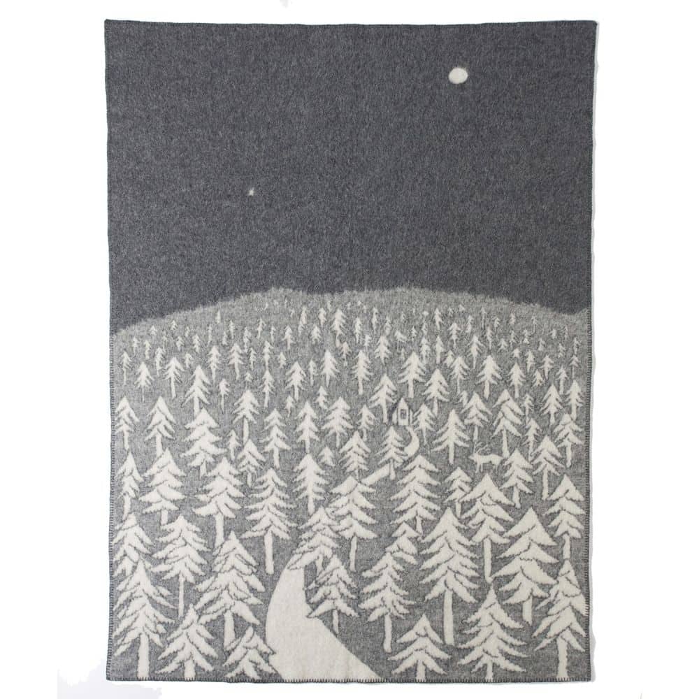 KLIPPAN/クリッパン エコウール ウール シングルブランケット HOUSE IN