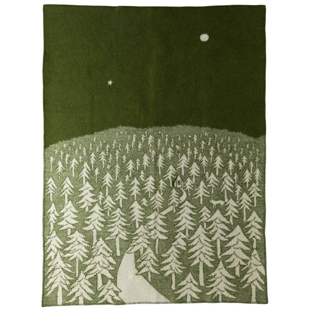 KLIPPAN/クリッパン エコウール ウール シングルブランケット HOUSE IN