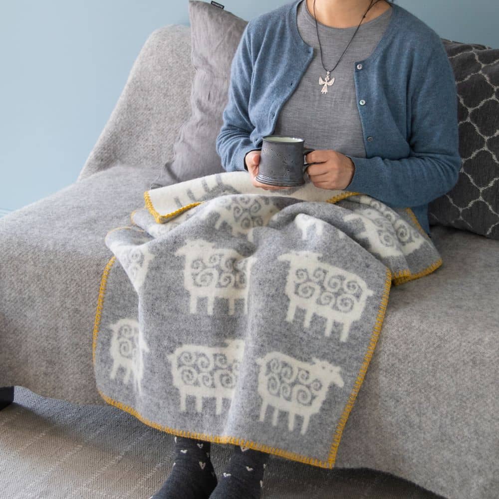 KLIPPAN/クリッパン エコウール ウール ミニブランケット ベンクトの