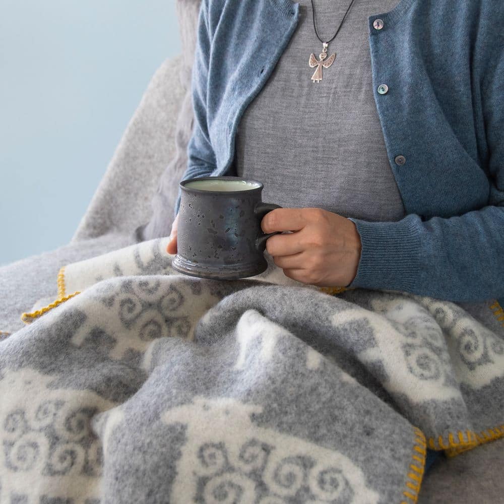 KLIPPAN/クリッパン エコウール ウール ミニブランケット ベンクトの