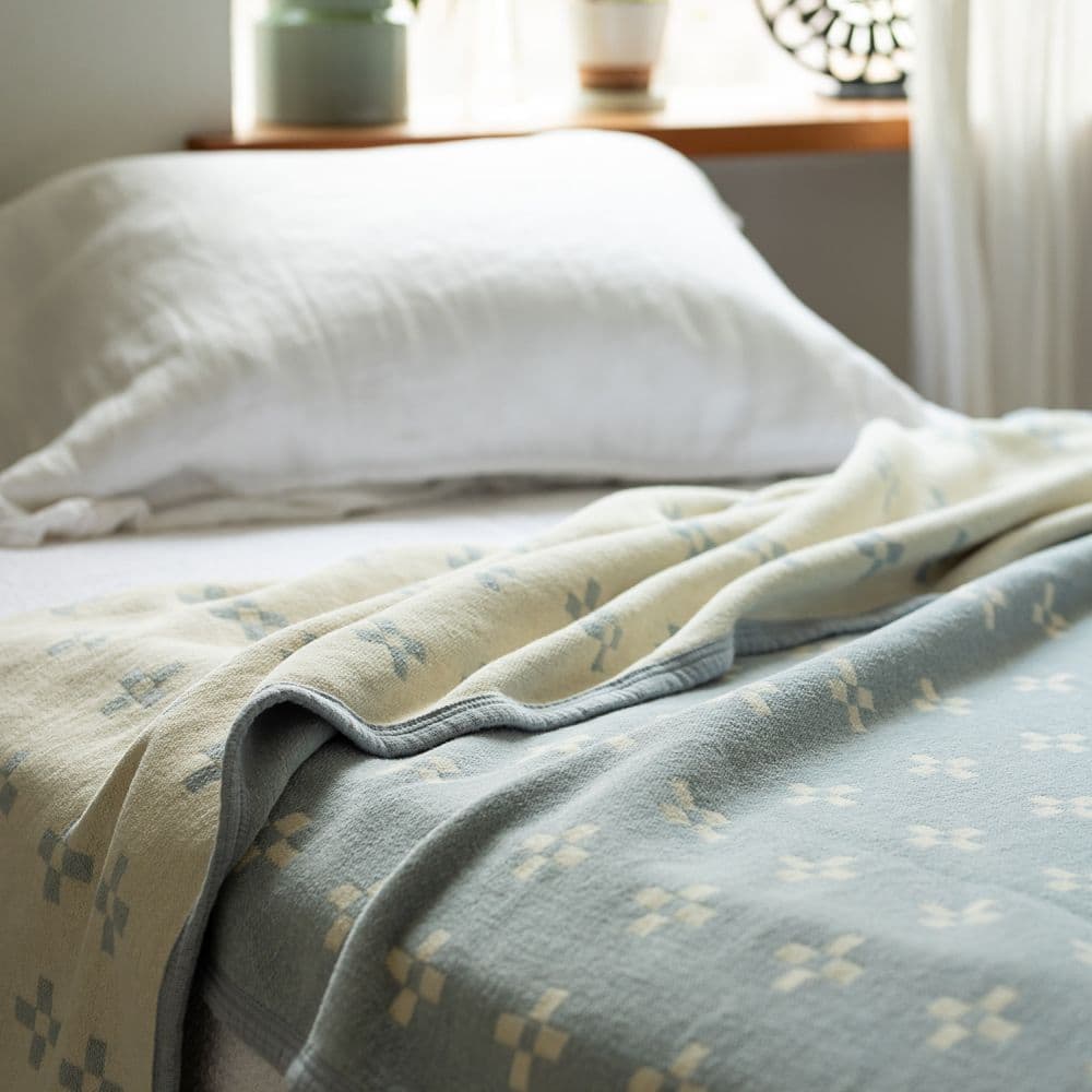 KLIPPAN/クリッパン シュニールコットン シングルブランケット