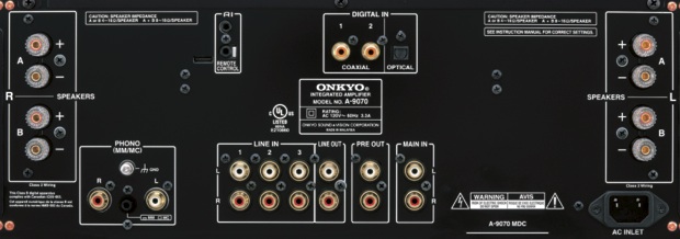 Onkyo A-9070 Integrated Stereo Amplifier - ecoustics.com