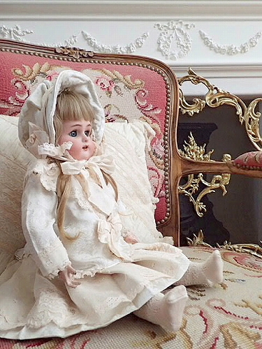 ブルジョア美少女 S&H ビスクドール - 薔薇と天使のアンティーク