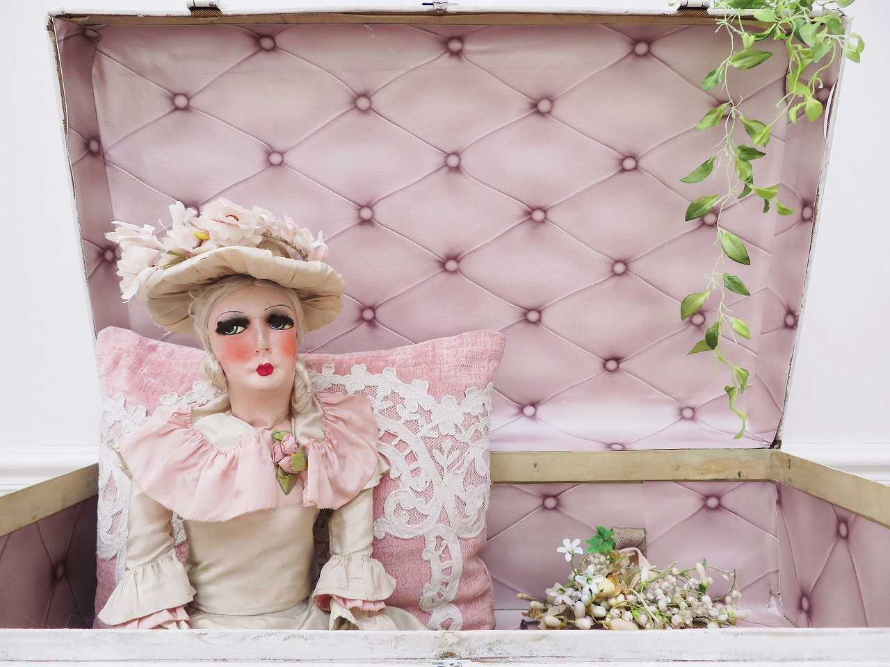 超絶美人のブドワールドール（B） - 薔薇と天使のアンティーク