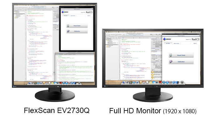 FlexScan EV2730Q 1920 x 1920 Square Monitor | EIZO