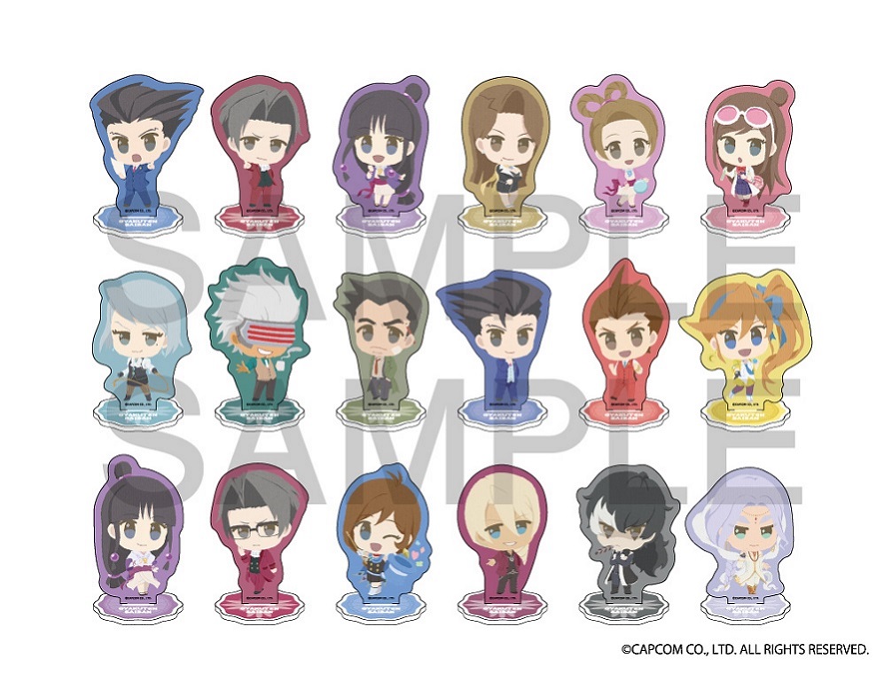 逆転裁判 ふわぽにシリーズ アクリルスタンド（御剣 怜侍）A