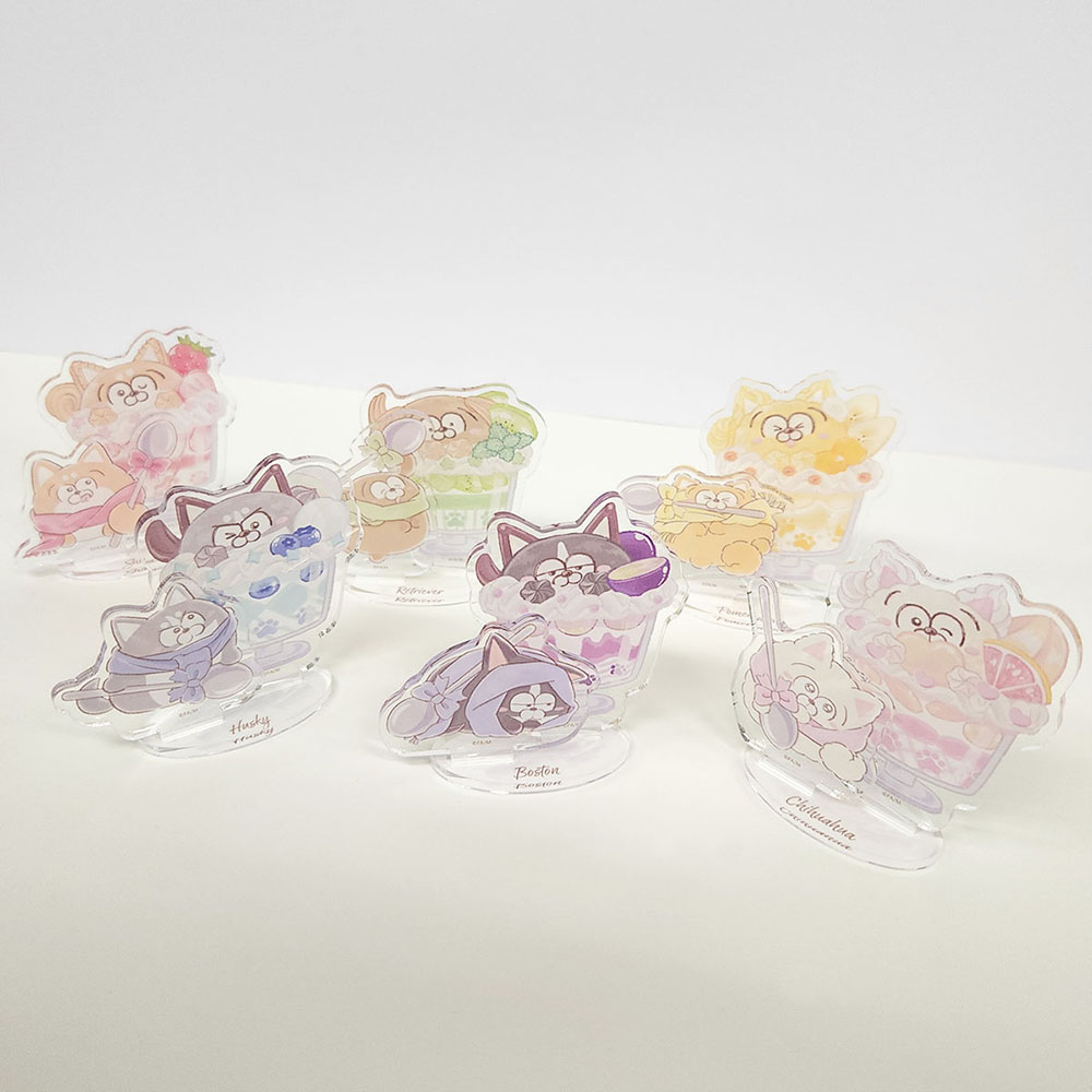 アニメ「まついぬ」×COLLABOCAFEHONPO BLANC2023 アクリルスタンド(チワワ)