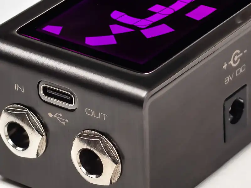 ストロボ・チューナー・ペダル Strobo Stomp Mini peterson