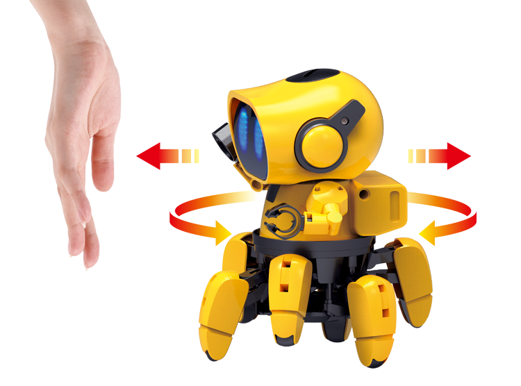 Elekit Follow Infrared Radar Hexapod Robot Six-legged walking