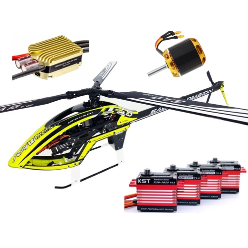 Goblin RAW 700 KSE Pod-and-Boom model , super combo version