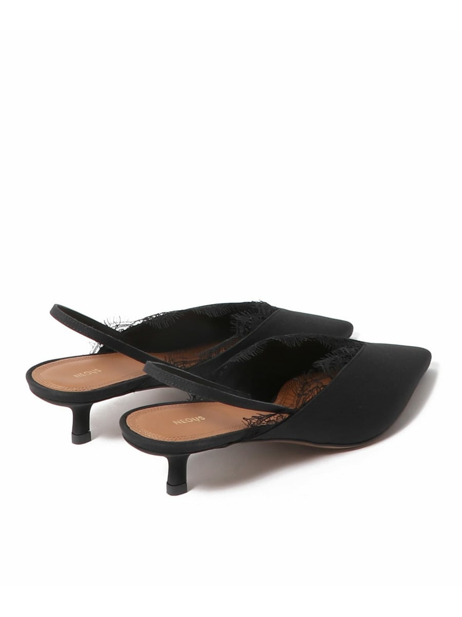 NEOUS / レーススリングバックパンプス｜ESTNATION ONLINE STORE