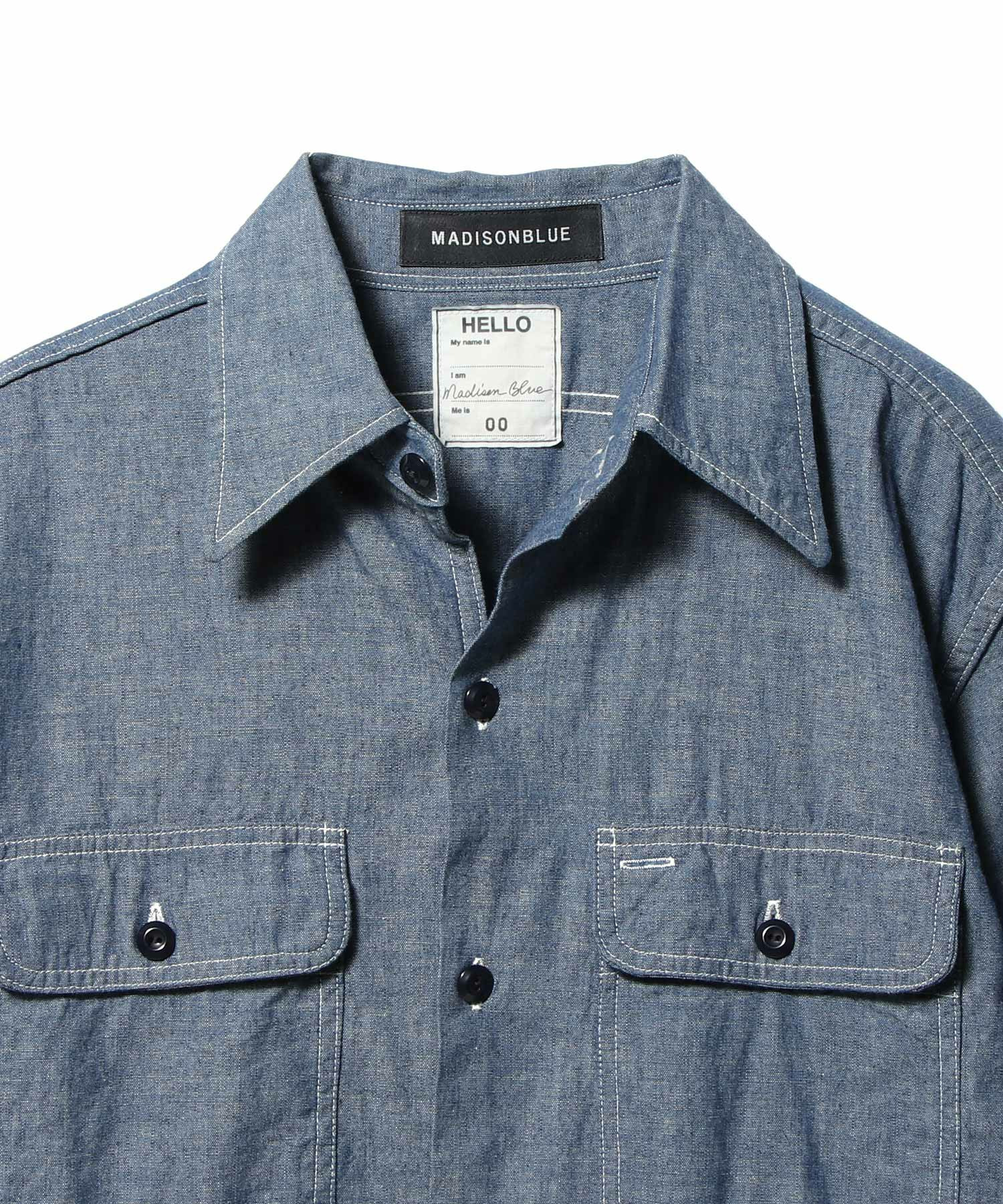 MADISONBLUE / シャンブレー HAMPTONシャツ｜ESTNATION ONLINE STORE