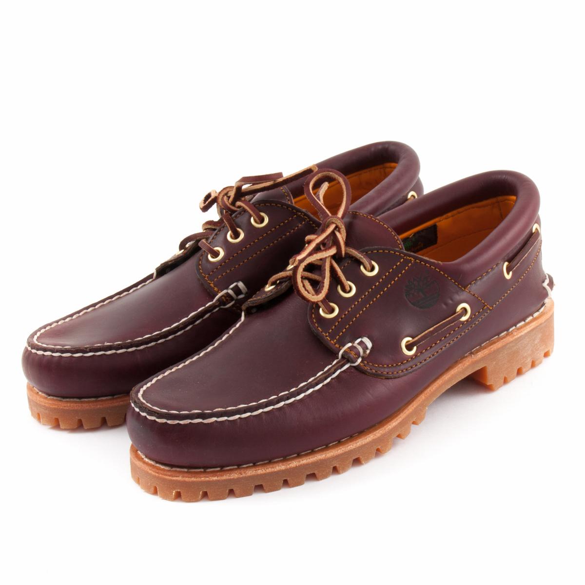 Boat Shoes TIMBERLAND 50009 3-Eye Classic Lug Burgundy