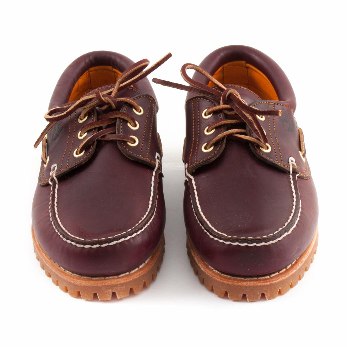 Boat Shoes TIMBERLAND 50009 3-Eye Classic Lug Burgundy