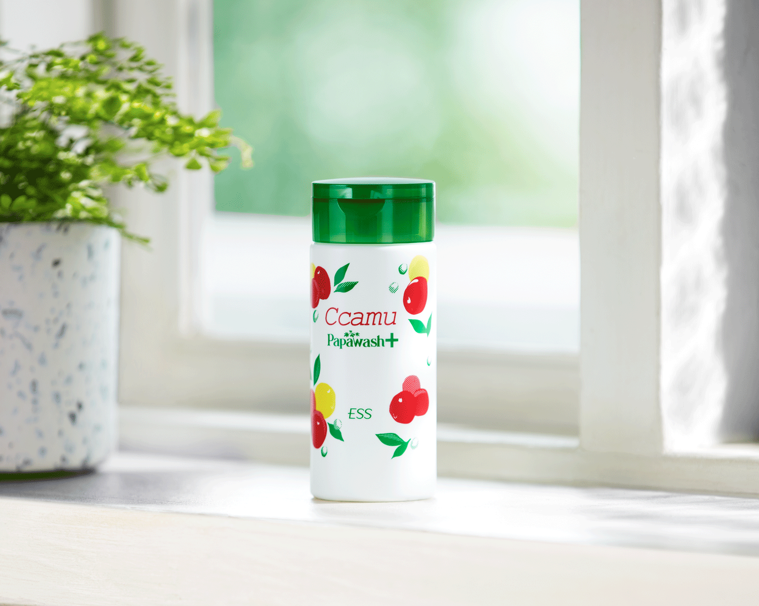 酵素活性と同時に色が変わる！見た目も楽しい新・Cカムパパウォッシュ