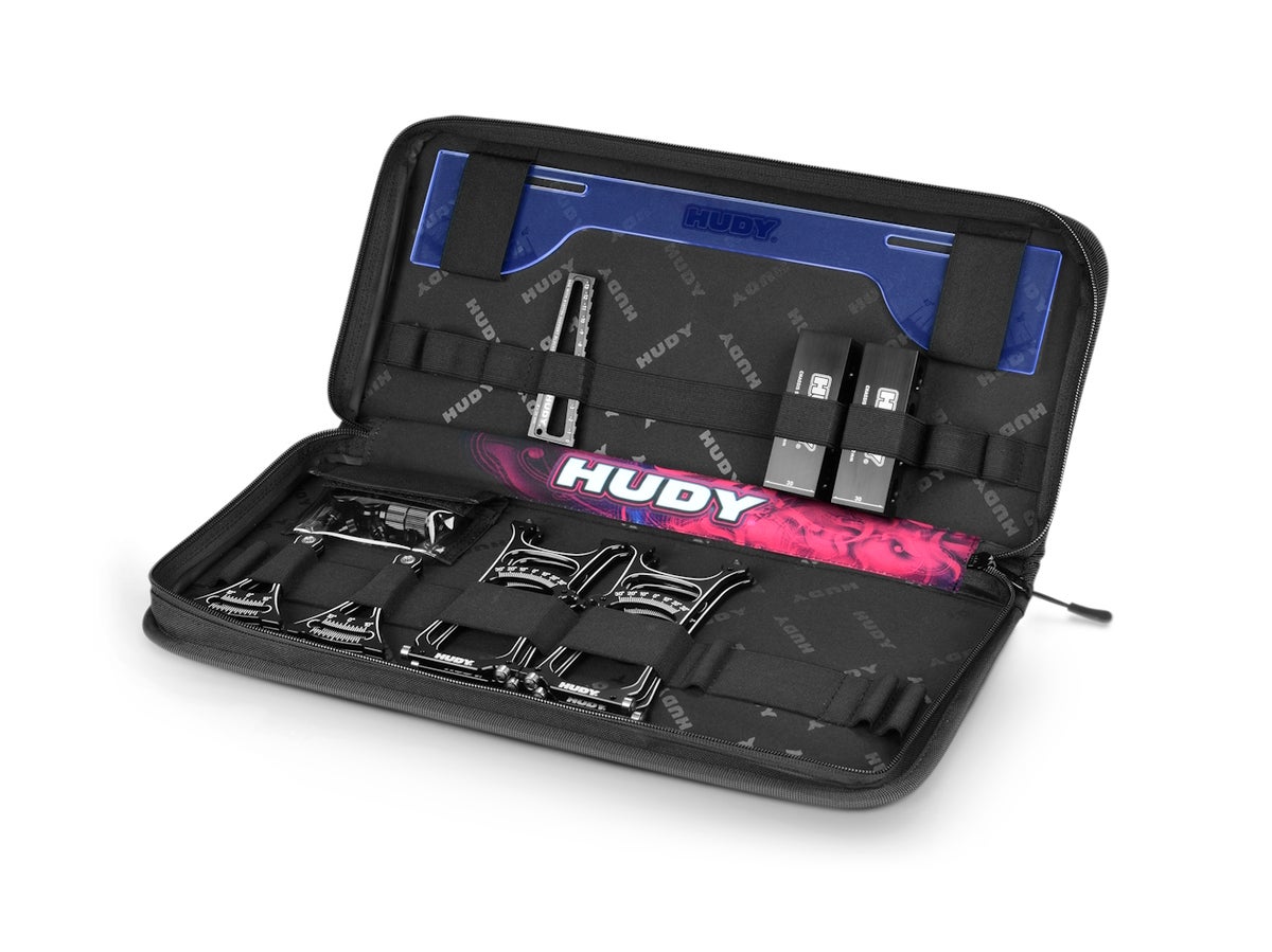 Hudy Complete Set of Set-up Tools + Carrying Bag For 1:8 Off-road