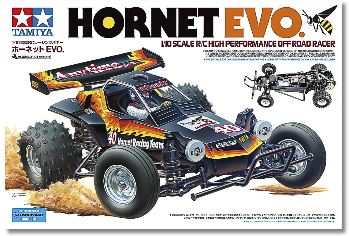 Tamiya 1/10 Hornet EVO - KIT | EuroRC.com