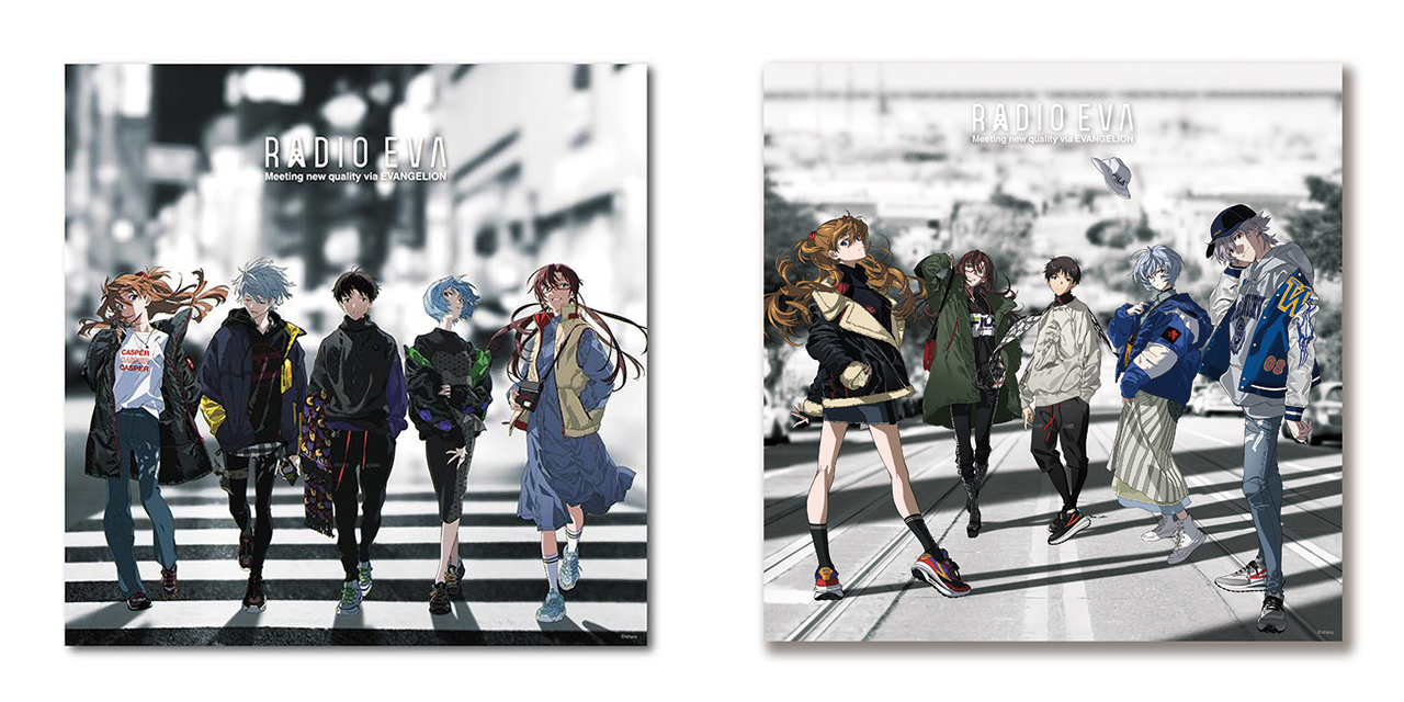 エヴァンゲリオンのキャンバスアートを展示する「RADIO EVAアート展