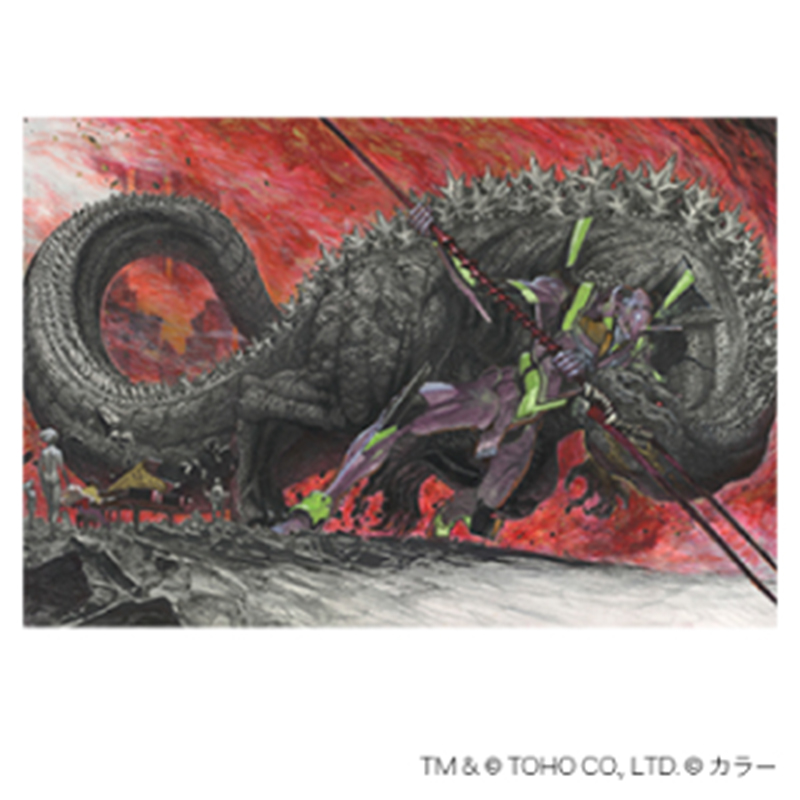 雑 前田真宏 雑画集』発売記念アート展】高精彩ポストカードB（シン