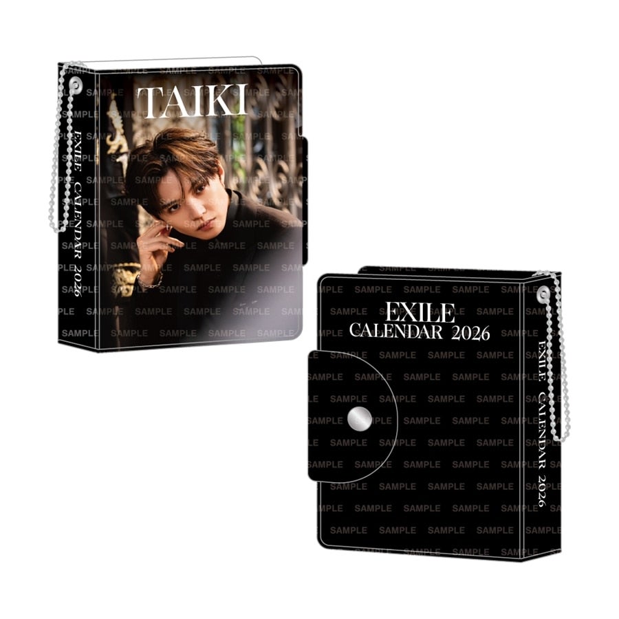 EXILE TRIBE STATION ONLINE STORE｜EXILE 2026 カレンダー ミニフォト