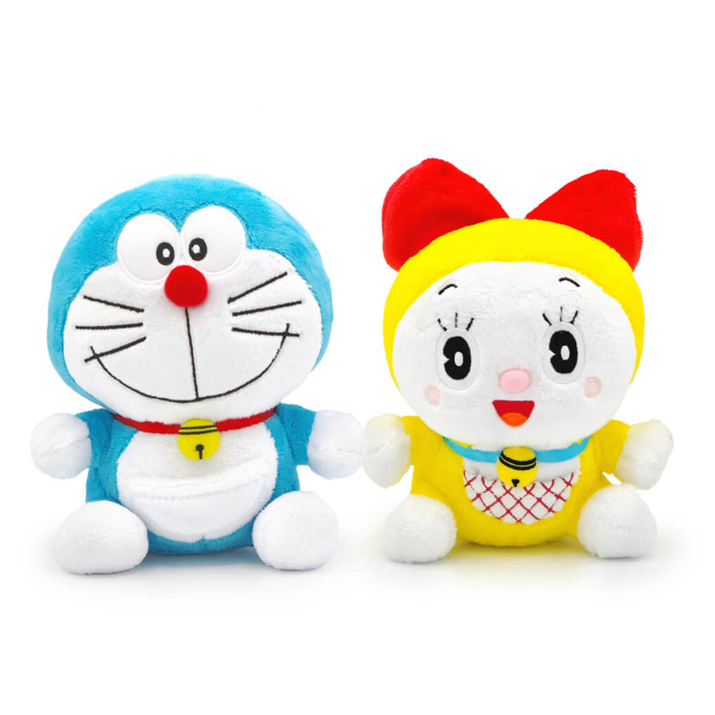 ドラえもん＆ドラミちゃん ペアぬいぐるみ S | 祝電・弔電・国際電報