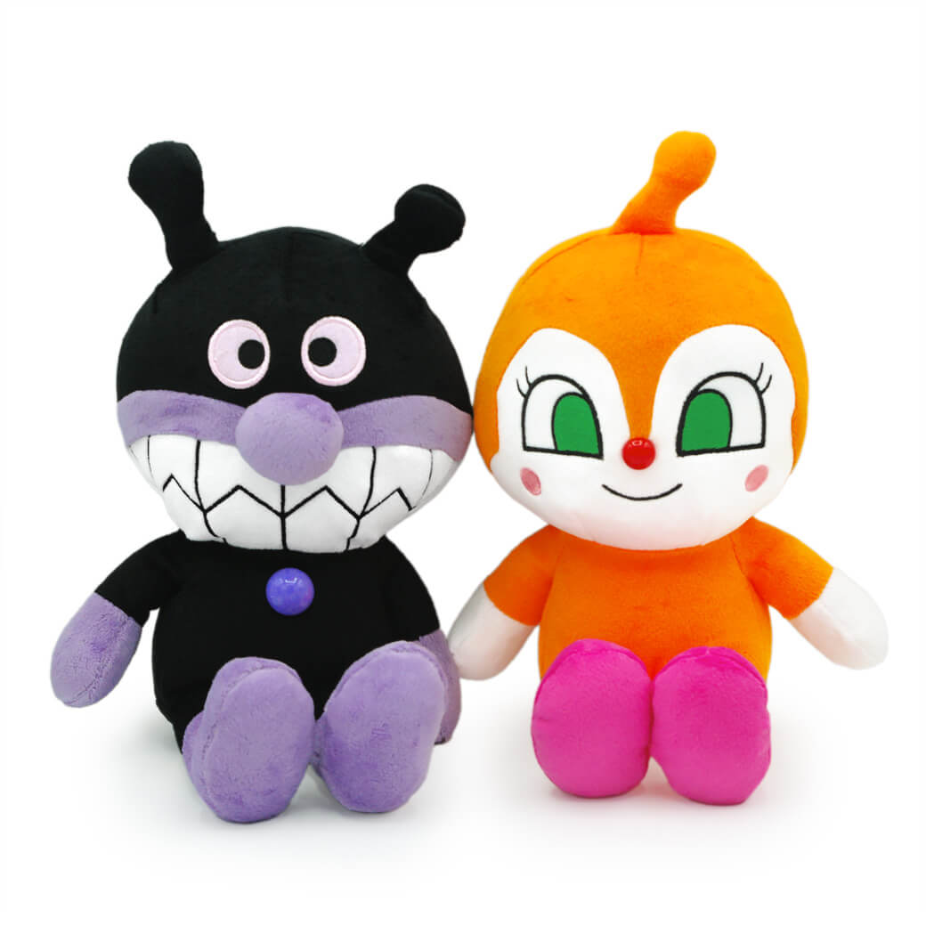 ばいきんまん＆ドキンちゃん ふわりんスマイルぬいぐるみ ペアセット