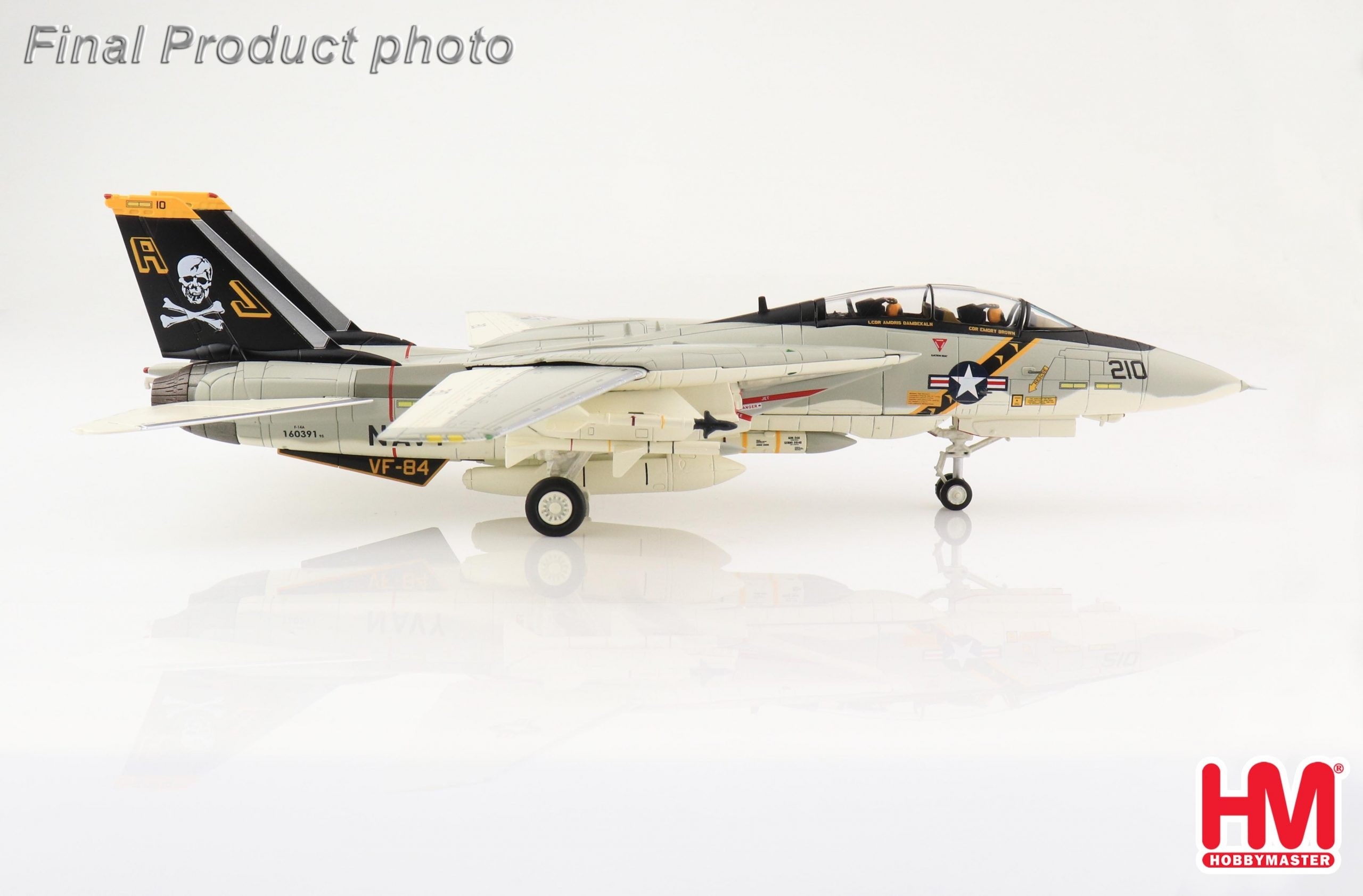 US Navy F-14A Tomcat VF-84 “Jolly Rogers” USS Nimitz, July 1978