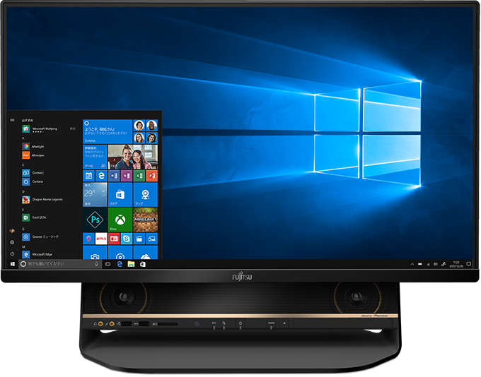 今までに発表した主な製品（27型ワイド デスクトップパソコン（PC