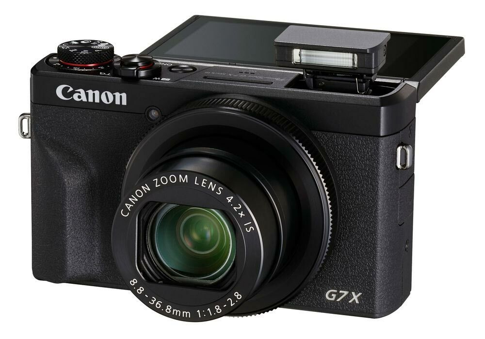 Canon Powershot G7X Mark III Vlogger Kit incl 64 GB SD-Karte