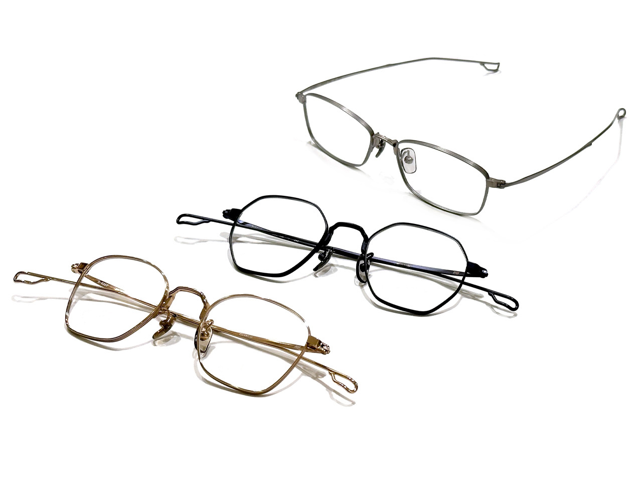 999.9 2024春の新作眼鏡フレームより、メタルフレーム4モデルが発売