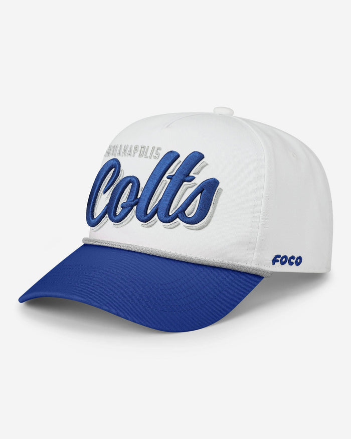 Indianapolis Colts Monty Script Marquee RF Cap FOCO