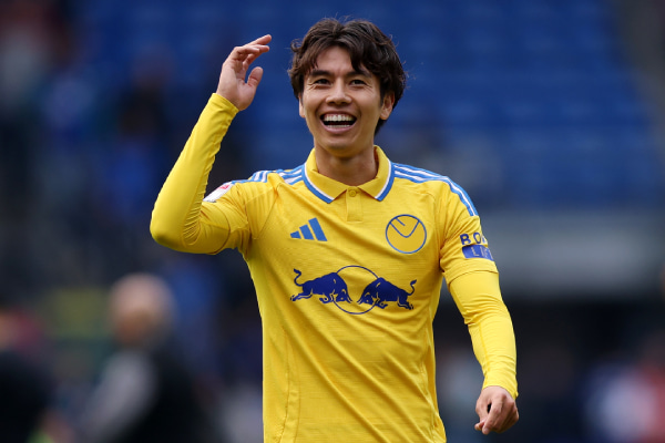 素晴らしいパフォーマンス｣田中碧に止まない称賛。リーズ