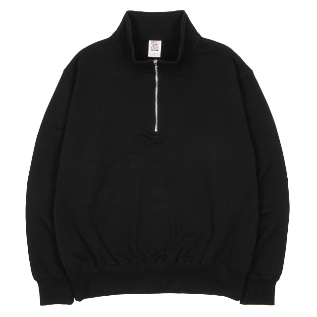 CH ブラック ハーフジップシャツ STAFF CH ブラック ハーフジップ