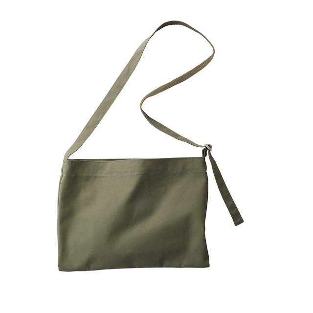 キャンバスショルダーサコッシュポケット付[TRUSS CMB-034