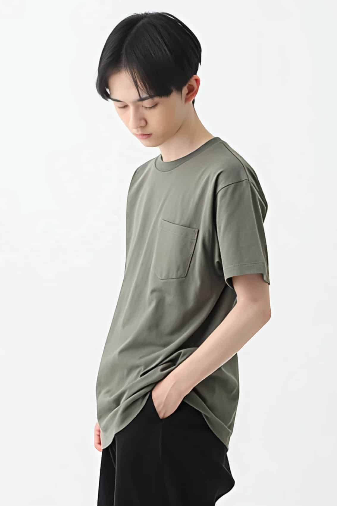 ラフフィットポケットTシャツ[TRUSS OE1117]｜オリジナルTシャツ作製