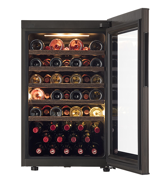 温度管理と省スペースを両立した家庭用ワインセラー SG-121GS｜フォル