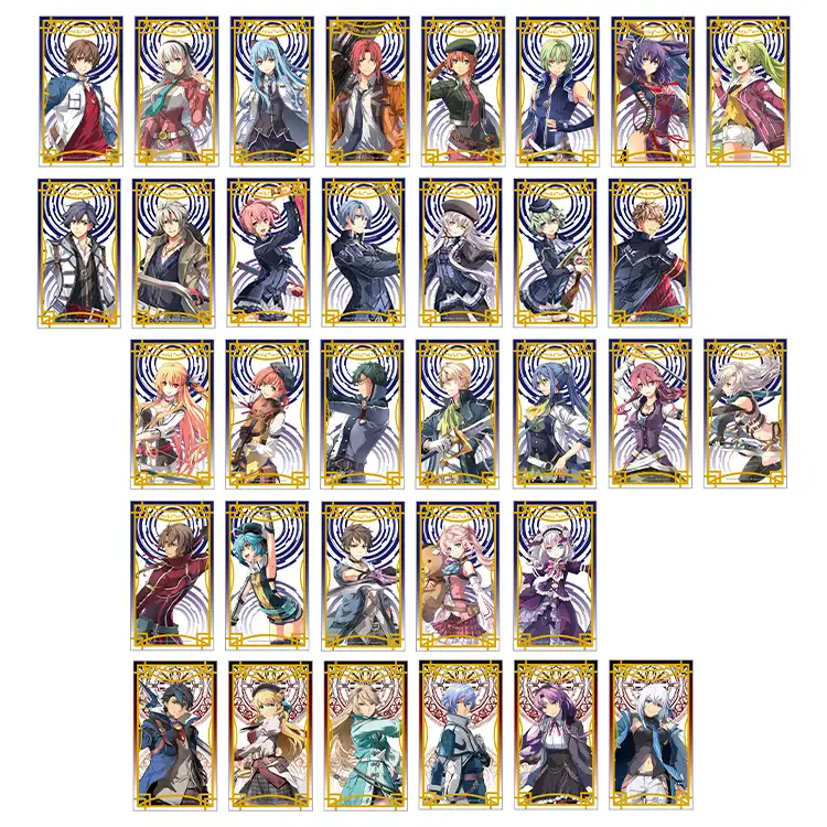 タロットカード風クリアカード 英雄伝説 軌跡シリーズ（全33種3枚1