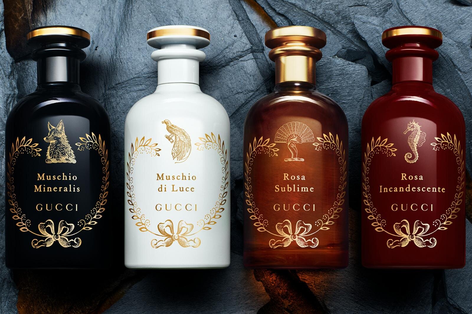 グッチ ビューティ26年春香水、”錬金術の4種エレメント”着想ムスクや