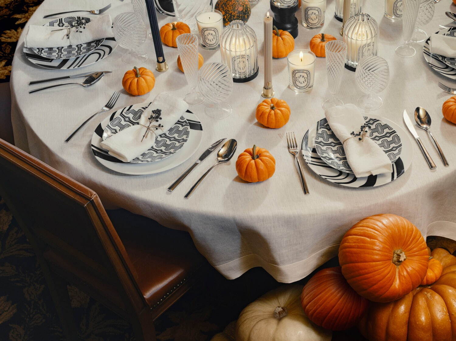 ディプティック「シトルイユ」“パンプキンパイ＆マロンの香り”の秋冬