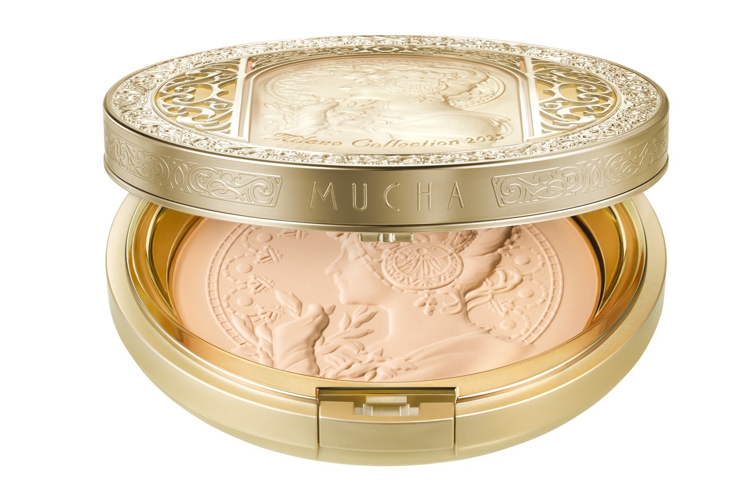 ミラノコレクション“1年に1度”のフェースパウダー、「ミュシャ」の人気