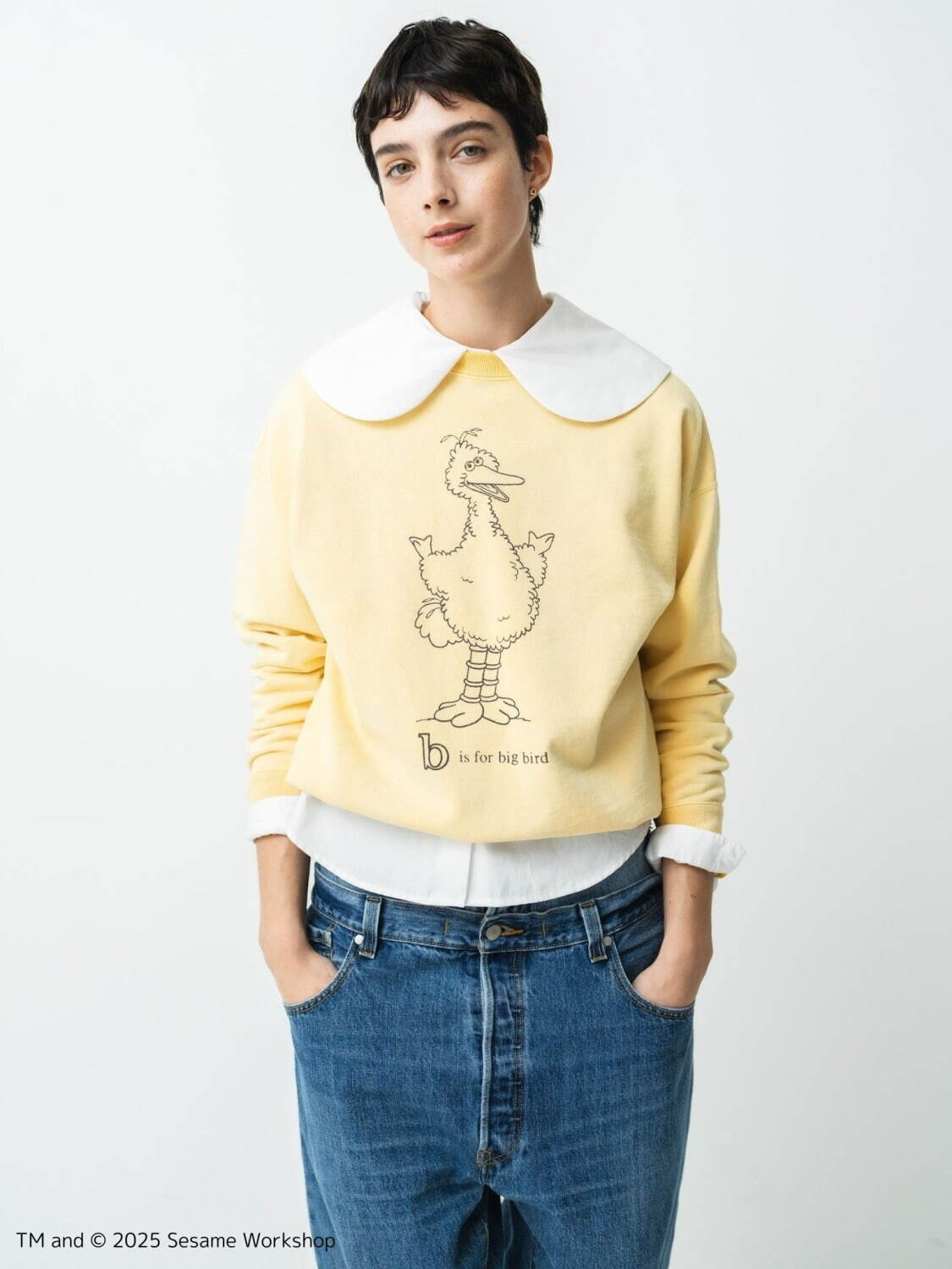 RHC ロンハーマン「セサミストリート」限定スウェット、“古着風”エルモ