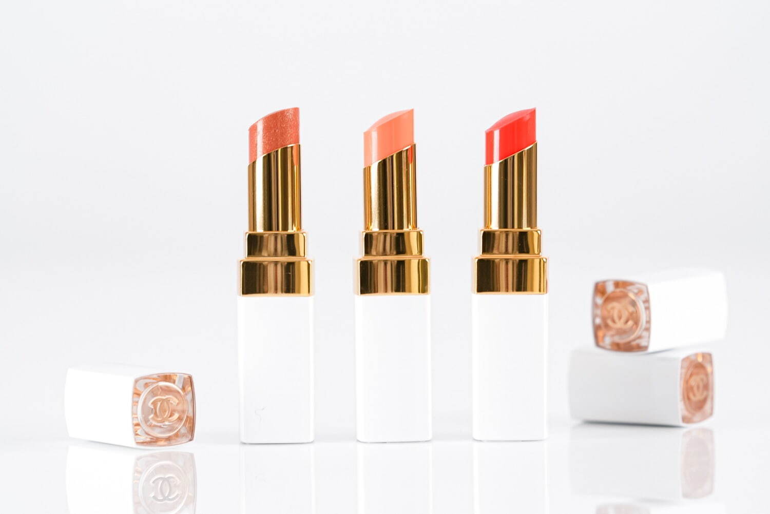 シャネル2025年春コスメ、リップクリーム「ルージュ ココ ボーム」に