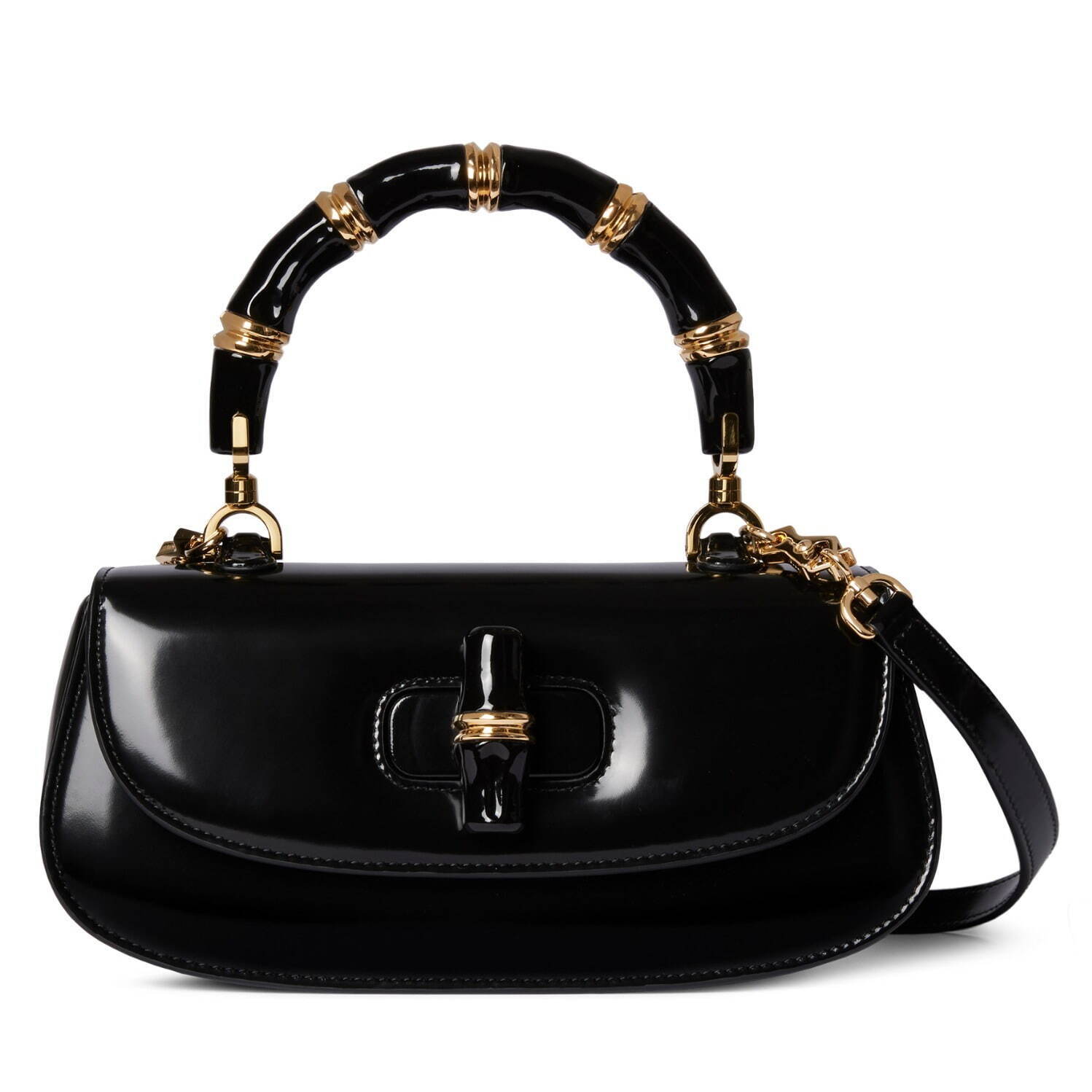 グッチのアイコン“バンブーバッグ”、クリアタイプやレザーのバンブー