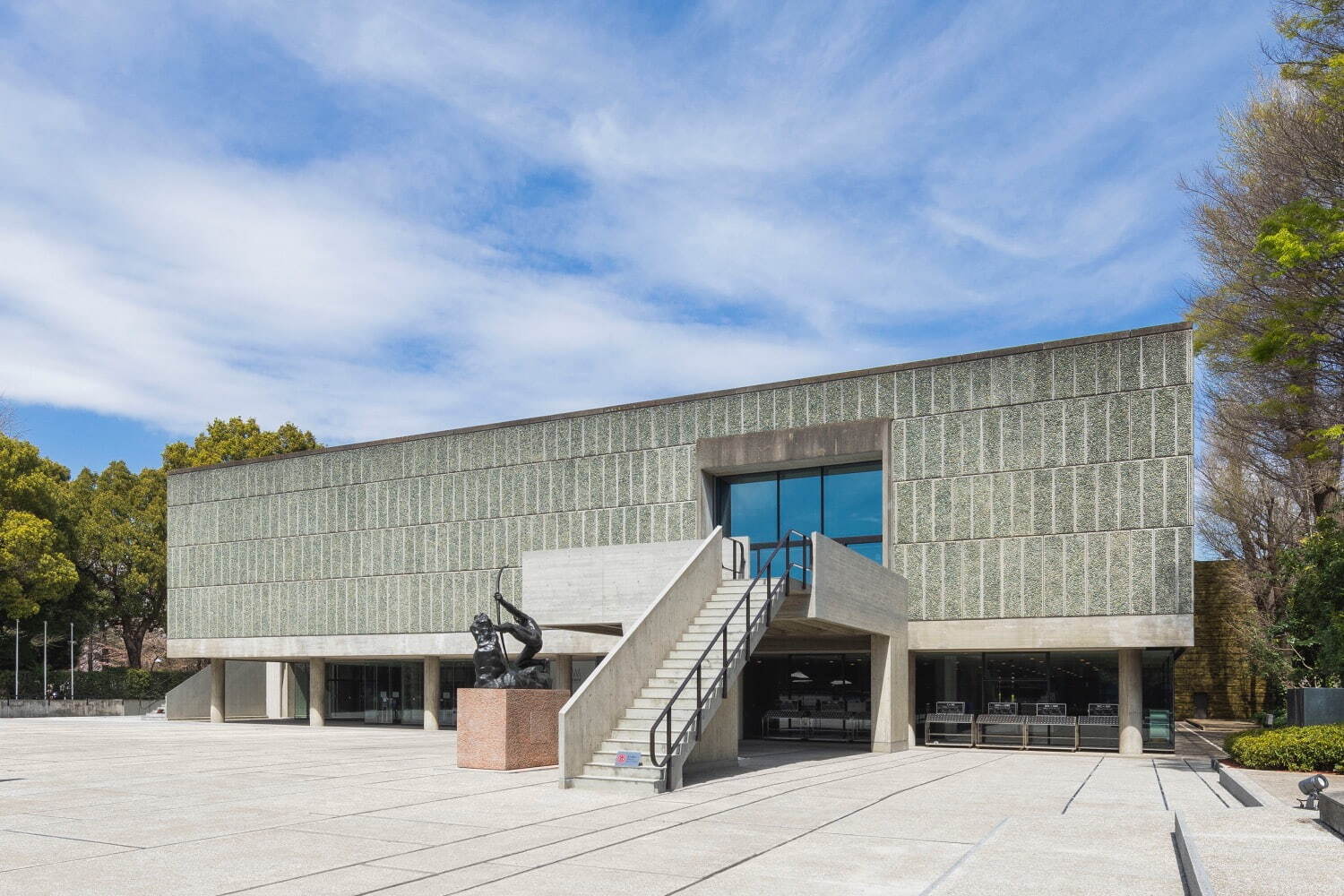 国立西洋美術館がリニューアルオープン - 前庭を本館開館時の姿に